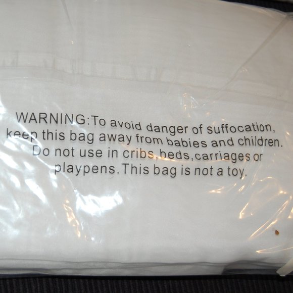 5  White Curtain Panels With Silver -Lichtenberg No. 908  59" x 84"  New in Pkg. - Picture 8 of 10